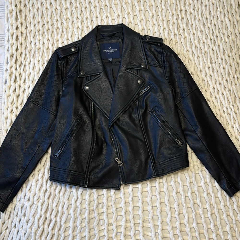 American Eagle Leather Jacket